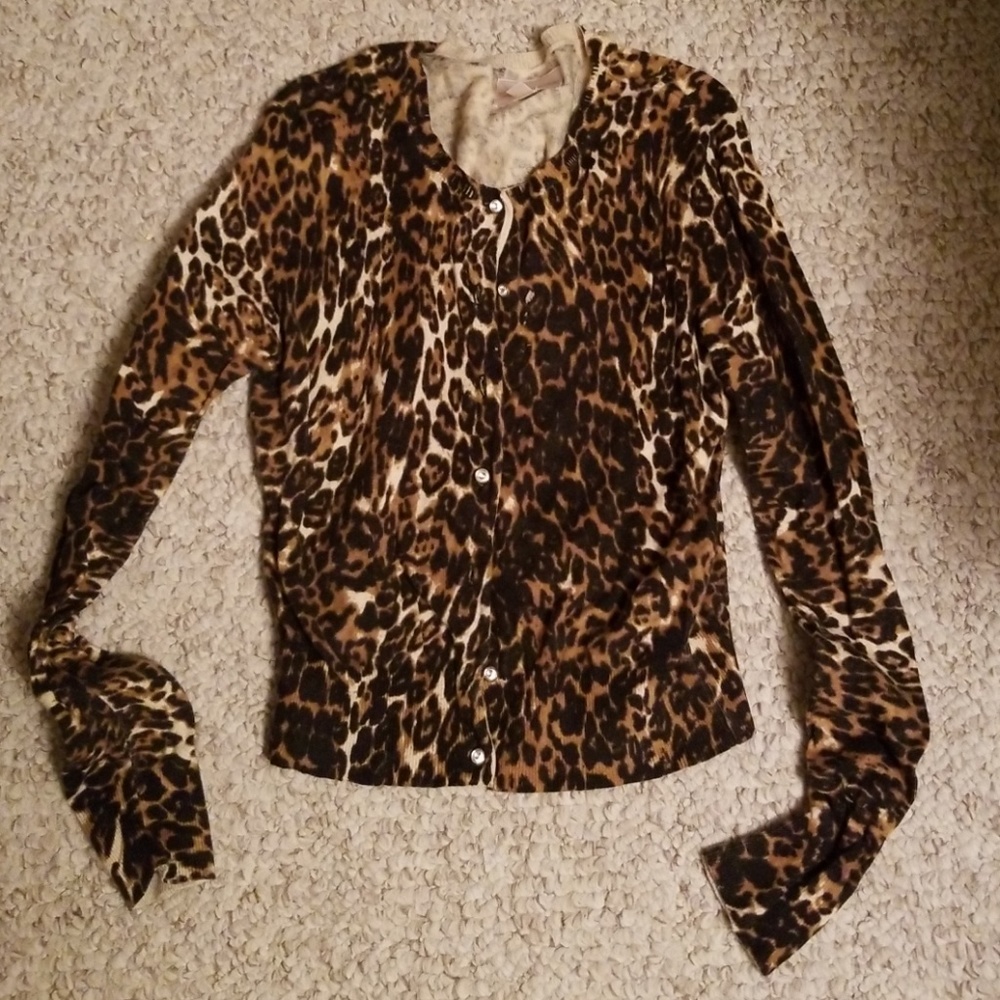 Cheetah Cardigan
